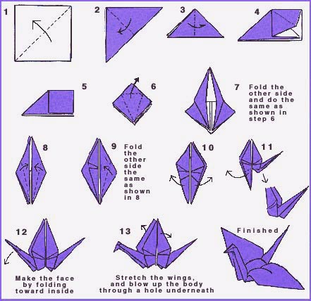 grulla origami